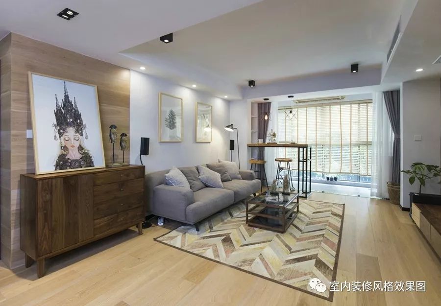 8款小戶型客廳裝修效果圖，每一款設(shè)計都美麗大方，緊湊有型！