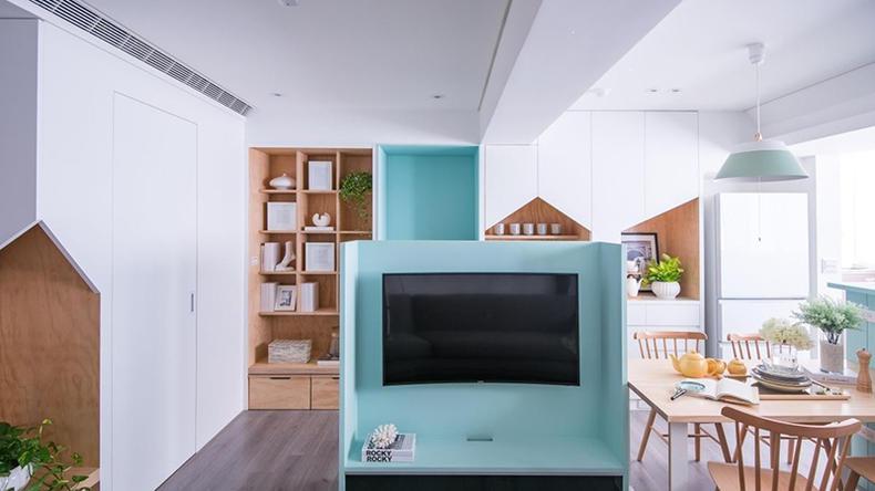 92㎡小戶型樣板房，最近火了，好美