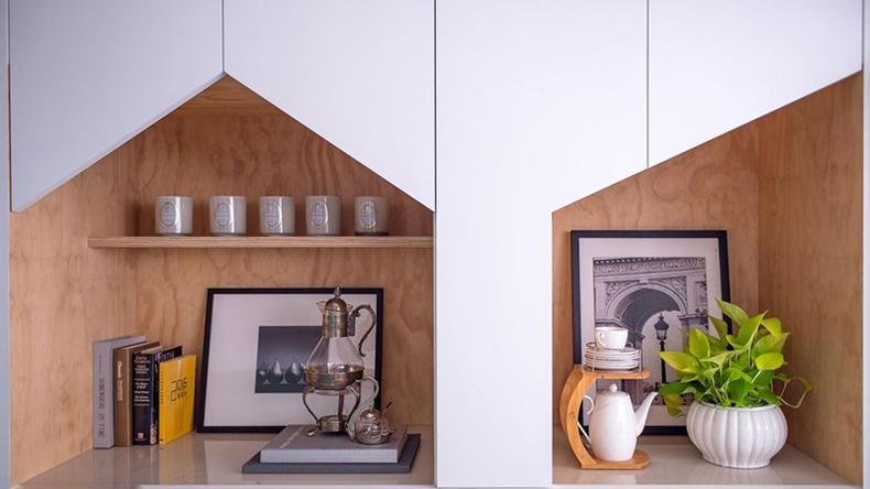 92㎡小戶(hù)型樣板房，最近火了，好美