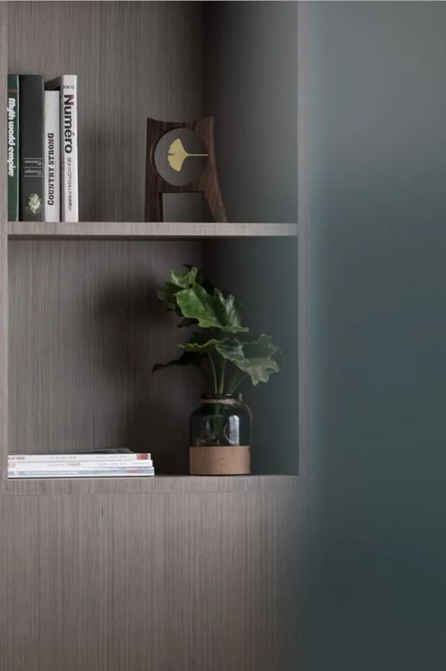 酒店公寓裝修效果圖(35㎡酒店式開間單身公寓，半平米都沒浪費，還裝得很有檔次)(圖9)