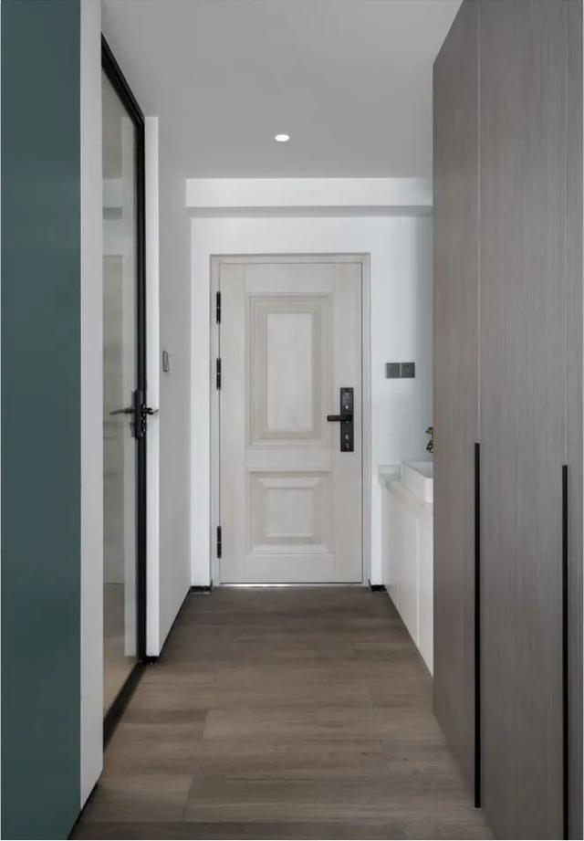 酒店公寓裝修效果圖(35㎡酒店式開間單身公寓，半平米都沒浪費，還裝得很有檔次)(圖4)