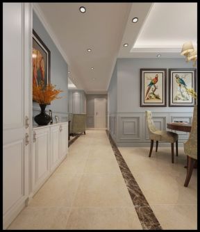 美式簡(jiǎn)約風(fēng)格圖片 2020進(jìn)門走廊鞋柜裝修效果圖