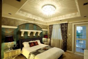 混搭風(fēng)格主臥裝修 創(chuàng)意臥室背景墻